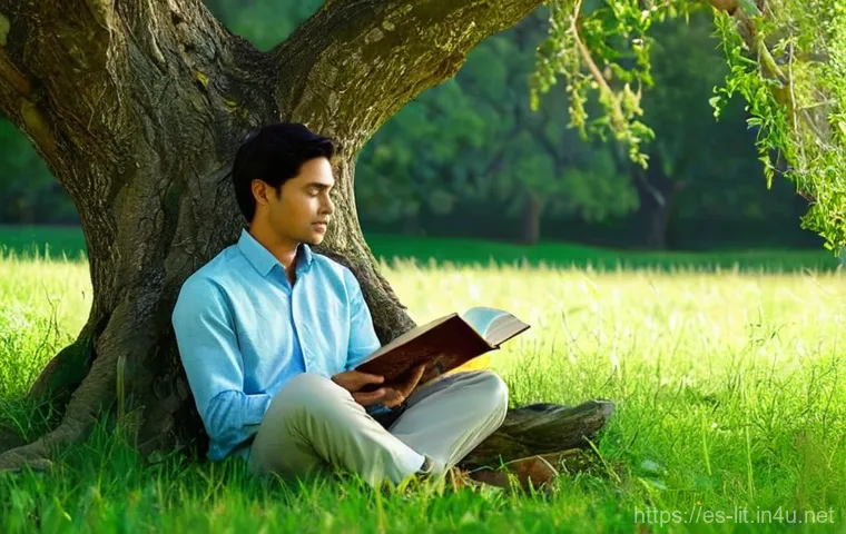 고전 문학 필독서 추천 - **Prompt: Iconic literary characters from different eras standing together in a dreamlike, shared sp...